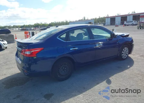 2016 Nissan Sentra Sv z USA, uszkodzony, nr VIN 3N1AB7AP9GY310136